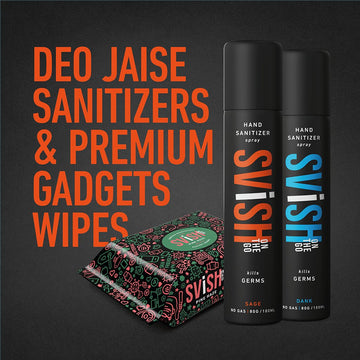 Sanitizers Spray and Gadget Wipes