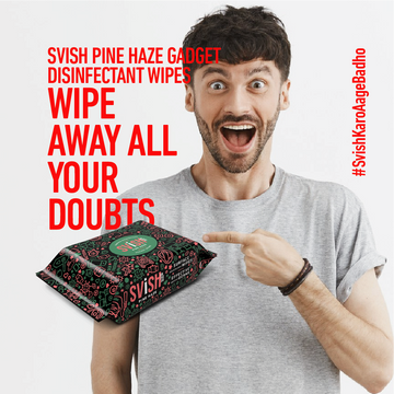 SVISH GADGET DISINFECTANT WIPES X 3 ( 90 PULLS )
