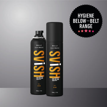 SVISH HYGIENE FOAM BALLZ WASH FOR MEN
