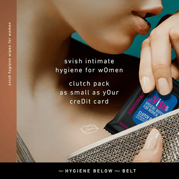 SVISH HYGIENE WIPES FOR WOMEN (80 PULLS, PACK OF 8)