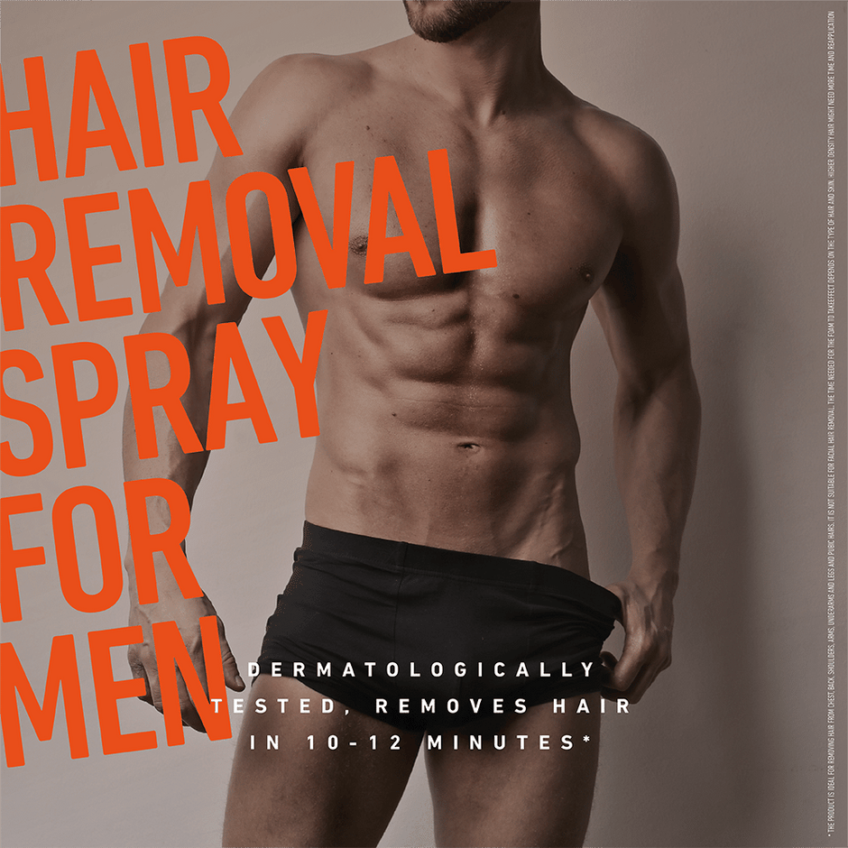 Men's Hair Removal Cream and Depilation Spray: Best Hair Removal Spray ...