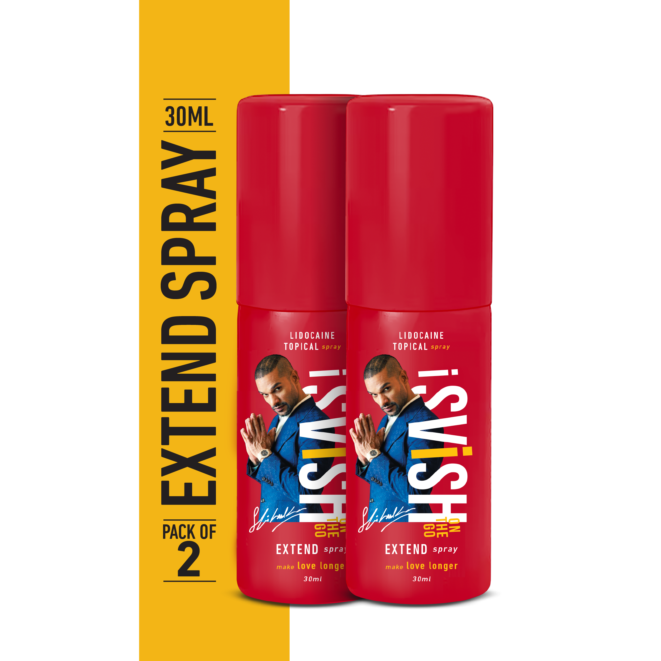 ISvish Extend Spray for Men | Pack of 2