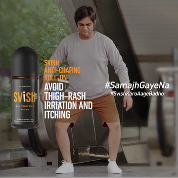 SVISH ANTI-CHAFING ROLL-ON FOR MEN (PACK OF 2)- Additional 50% Off on PAYTM CODE